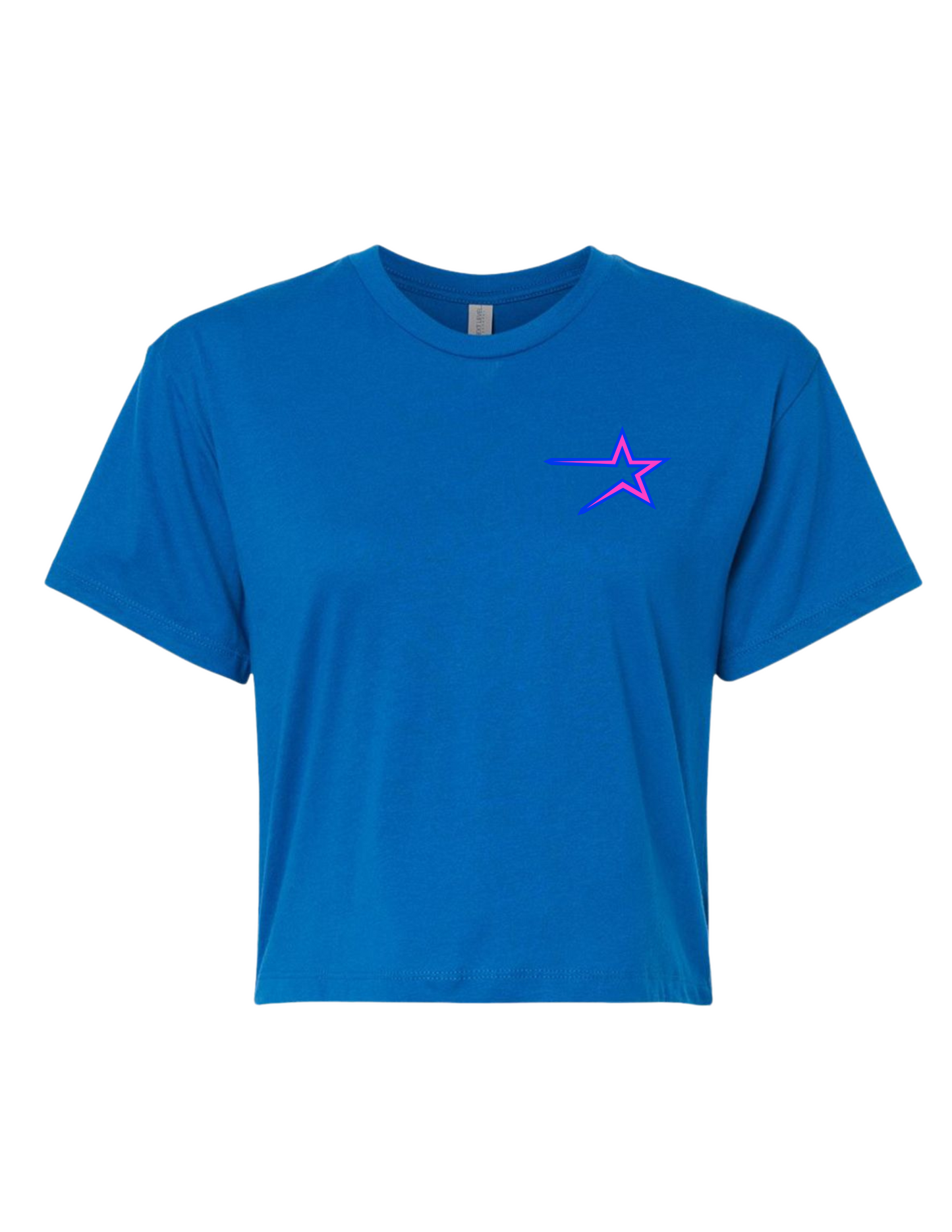 Northstars Cropped Embroidered T-Shirt (Women's)
