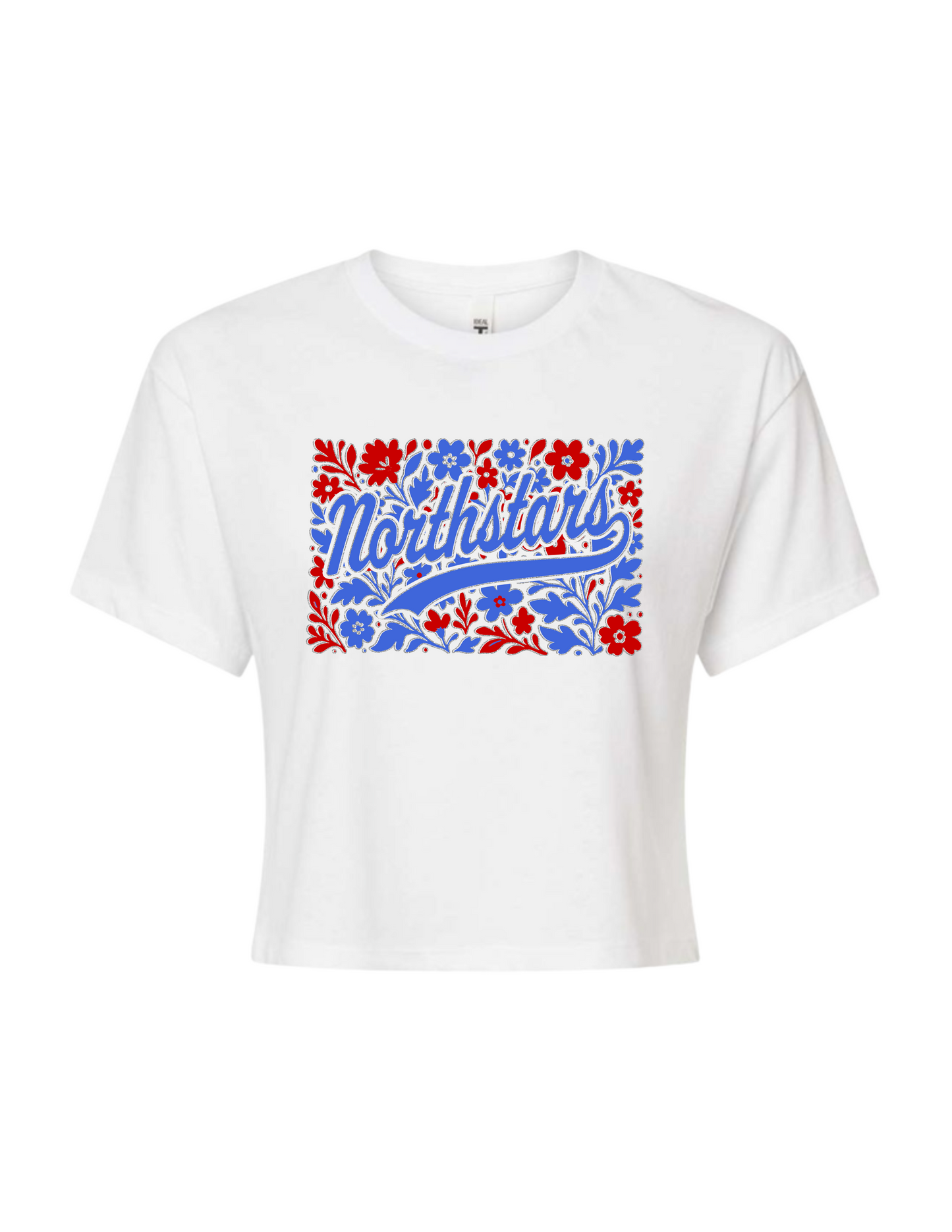 Northstars Floral Cropped T-Shirt (Women's)