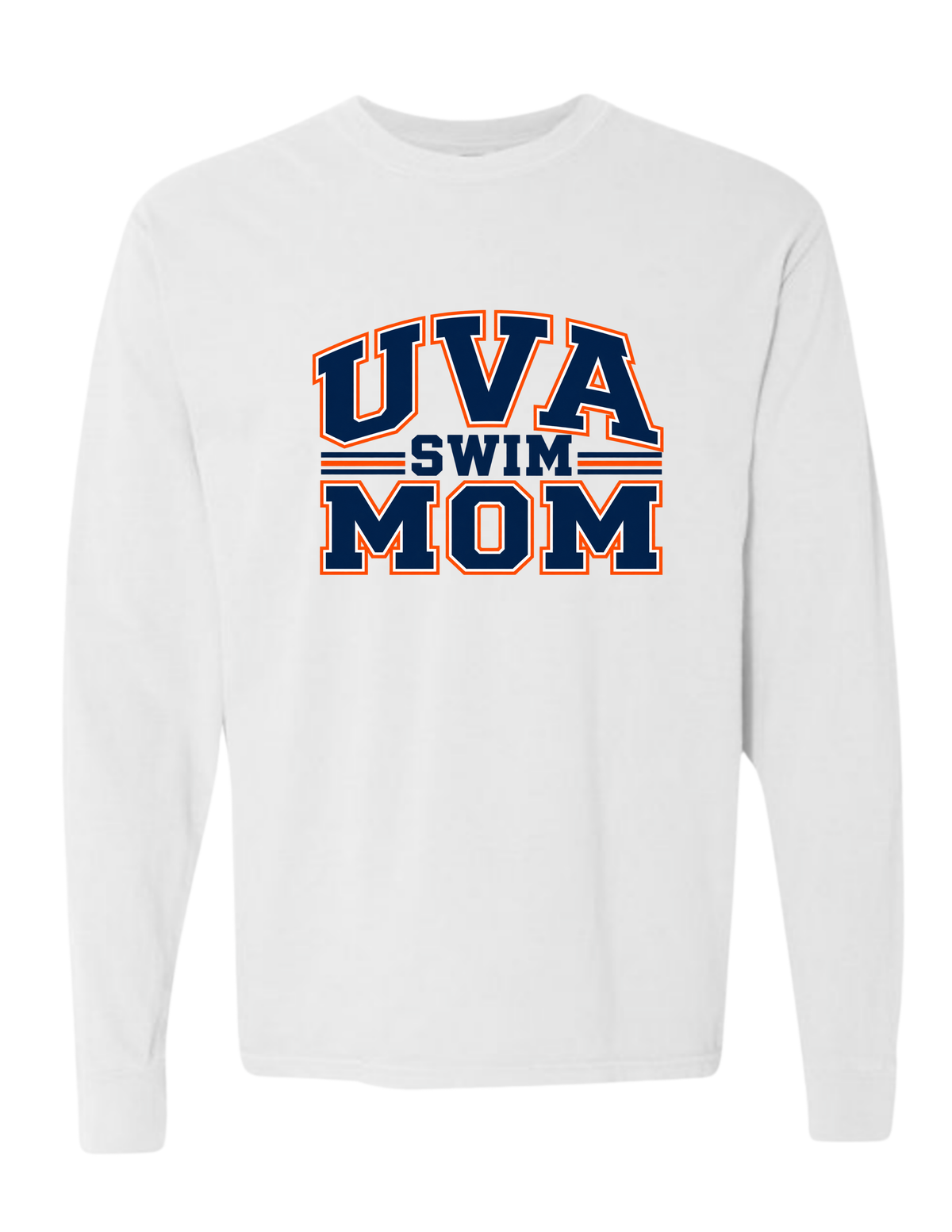 UVA Heavyweight Cotton Long Sleeve Tee - MOM