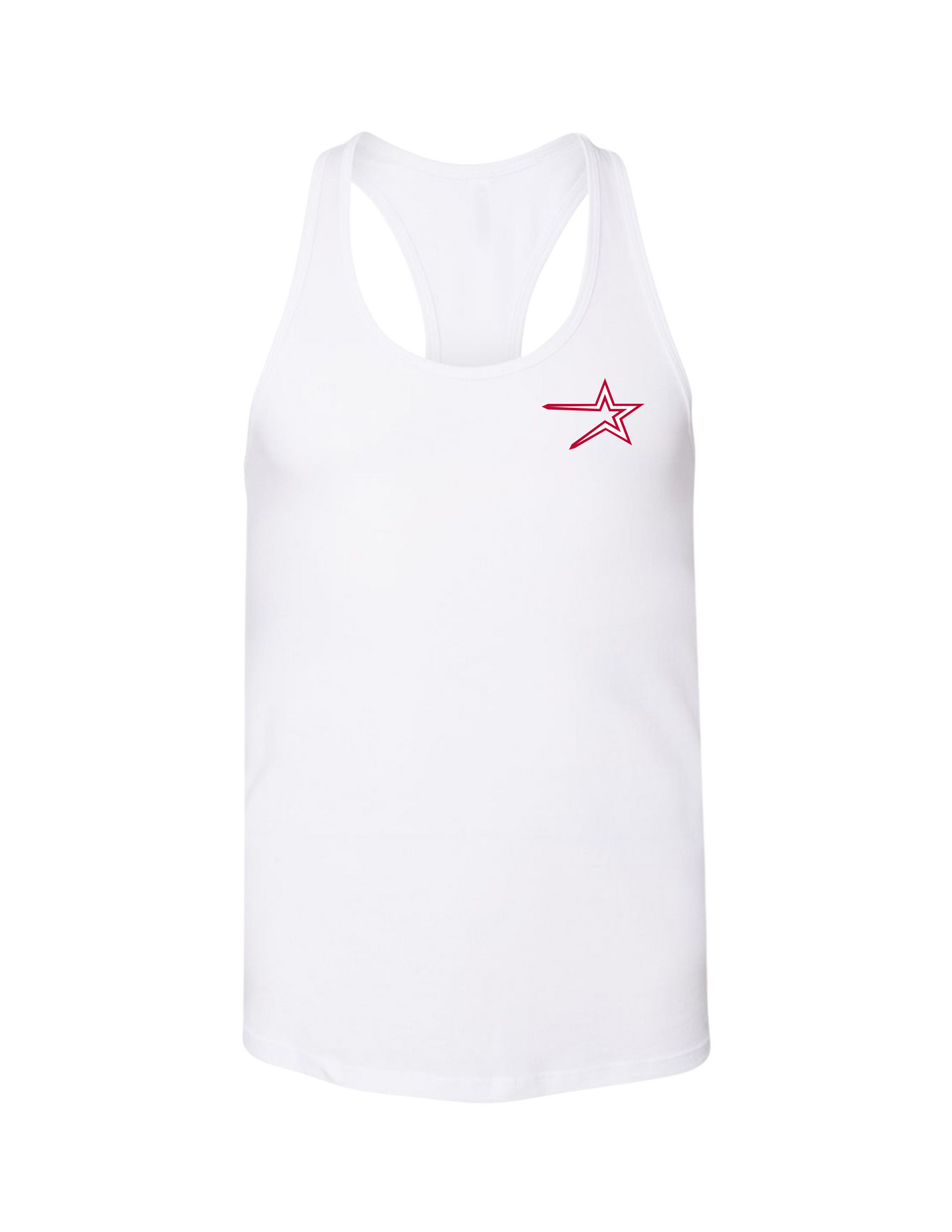 Northstars Racerback Cotton Tank Top (Embroidered)