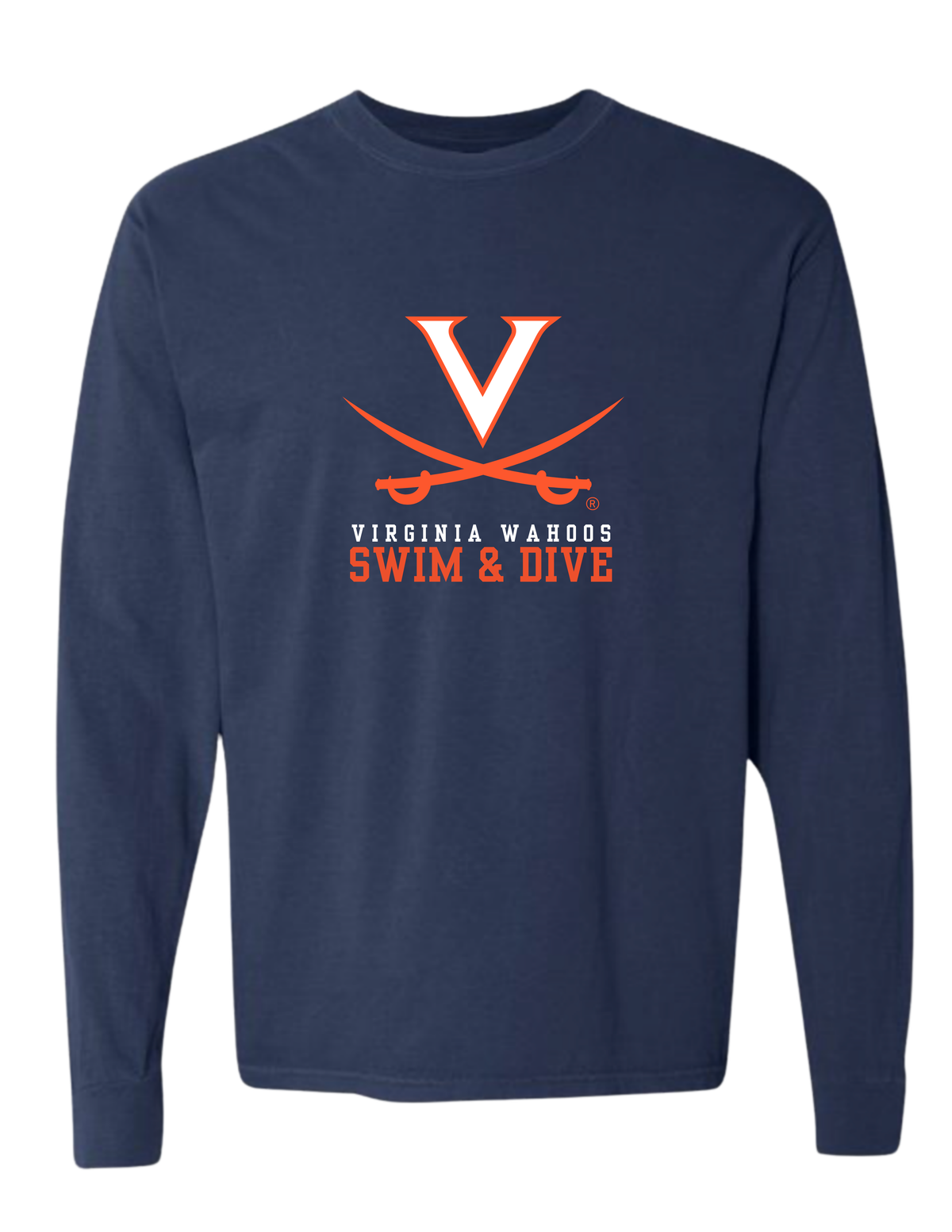 UVA Heavyweight Cotton Long Sleeve Tee - Men's / Unisex