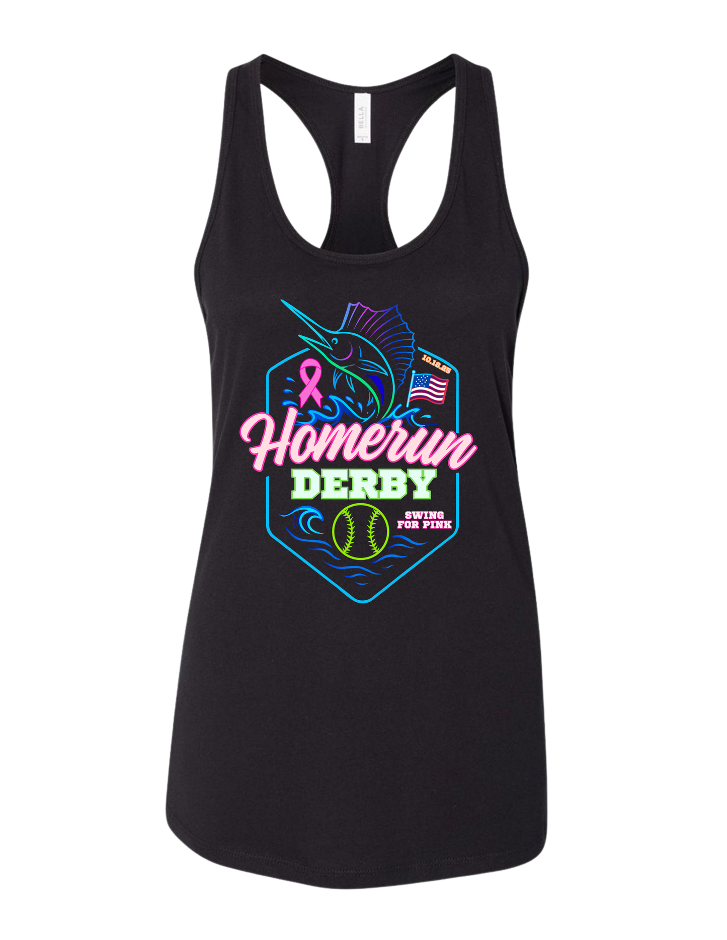 Northstars Homerun Derby Racerback Cotton Tank Top