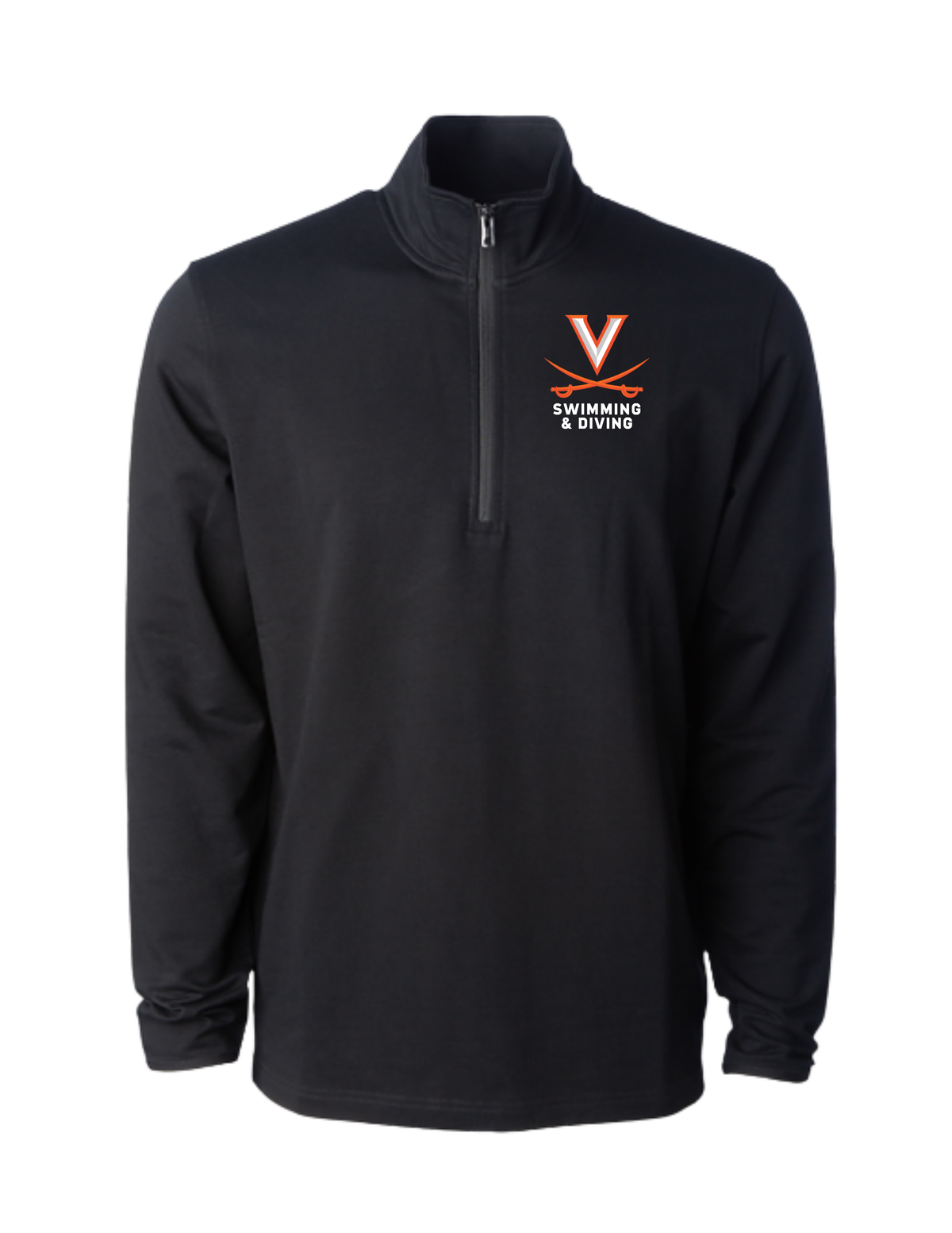 UVA Performance 1/4 Zip Up - Embroidered - Men's