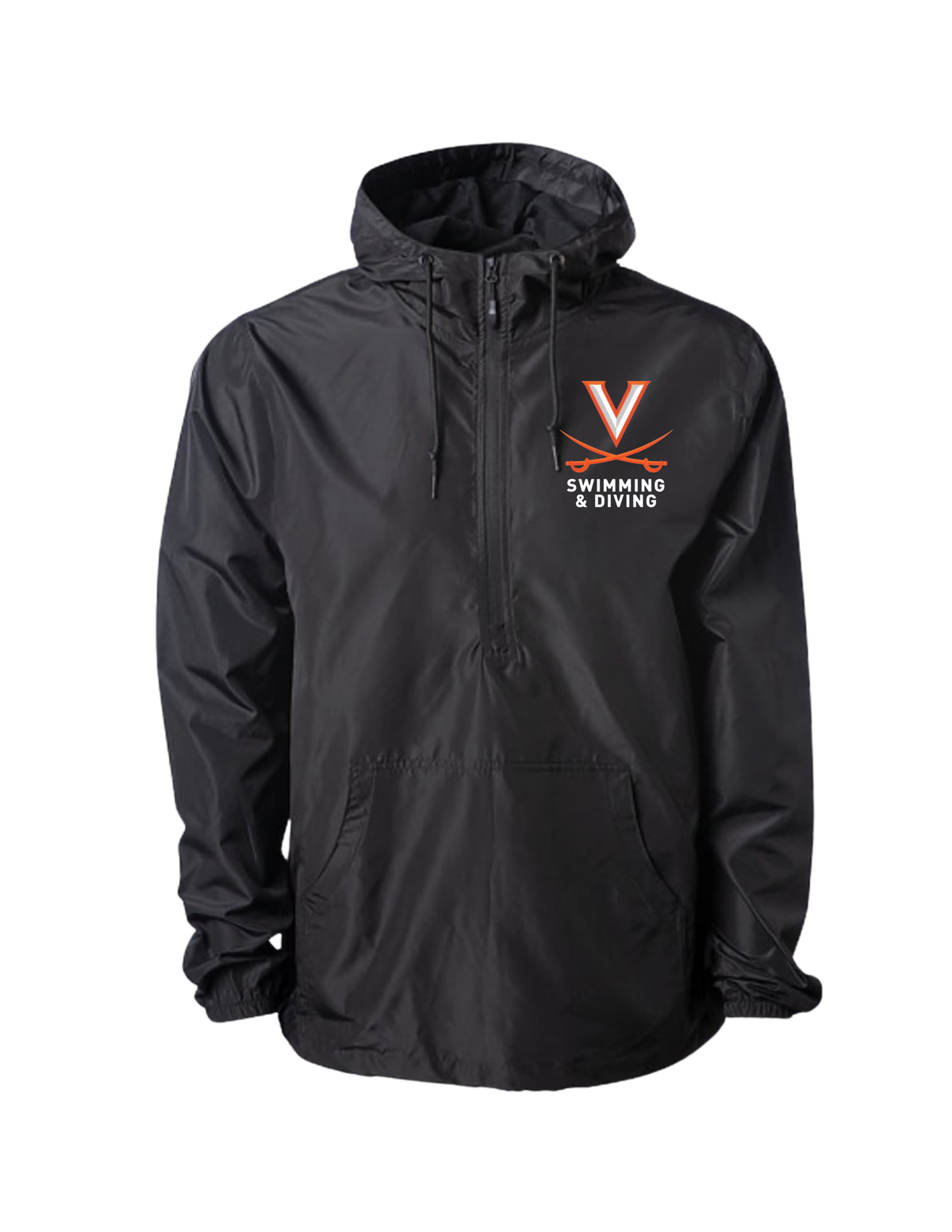 UVA Lightweight Windbreaker - Embroidered - Men's