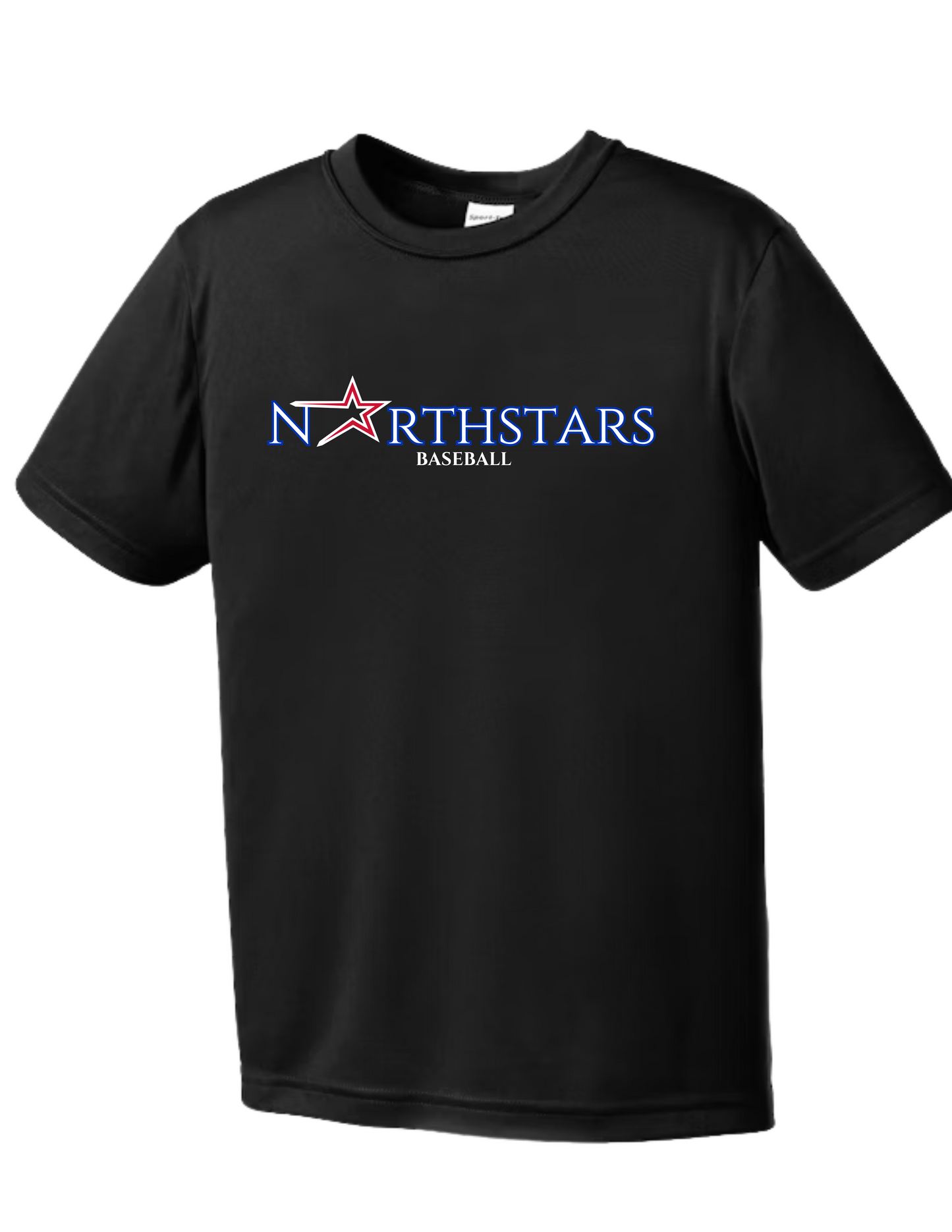 Northstars Performance Tee - Black (Adult)
