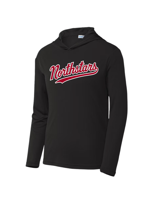 Northstars Hooded Performance Long Sleeve Pullover - Adult