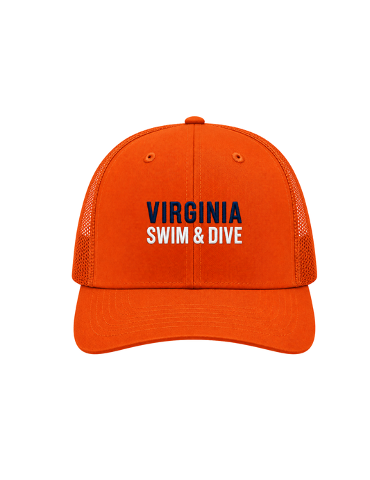 UVA Trucker Hat - Embroidered - Men's / Unisex