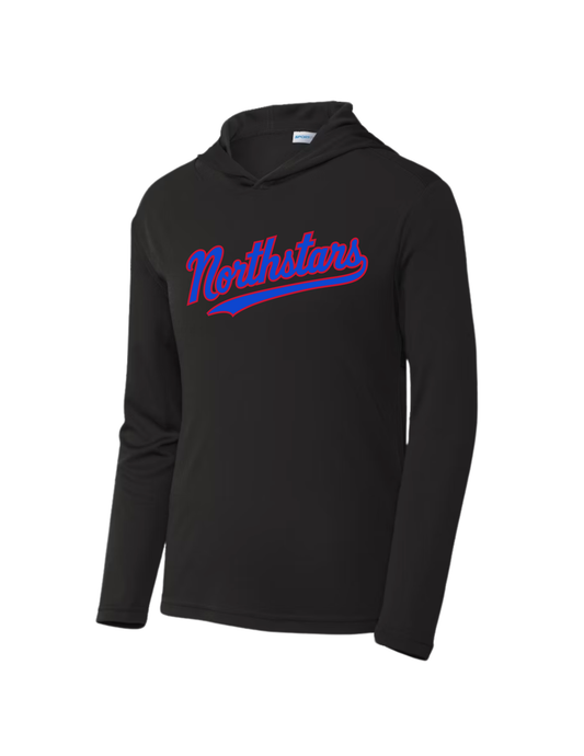 Northstars Hooded Performance Long Sleeve Pullover - Adult