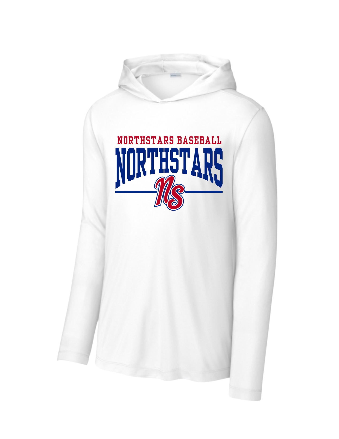 Northstars Hooded Performance Long Sleeve Pullover - Adult