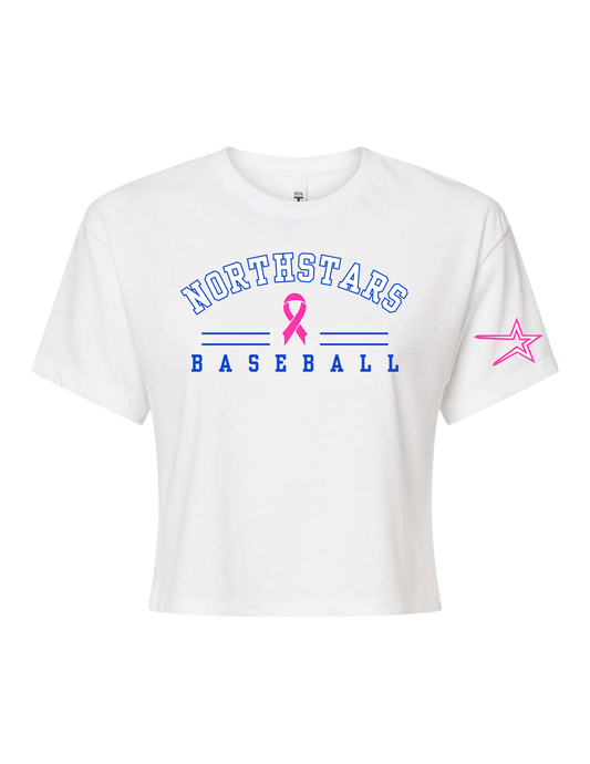Northstars Breast Cancer Awareness Cropped T-Shirt (Women's)