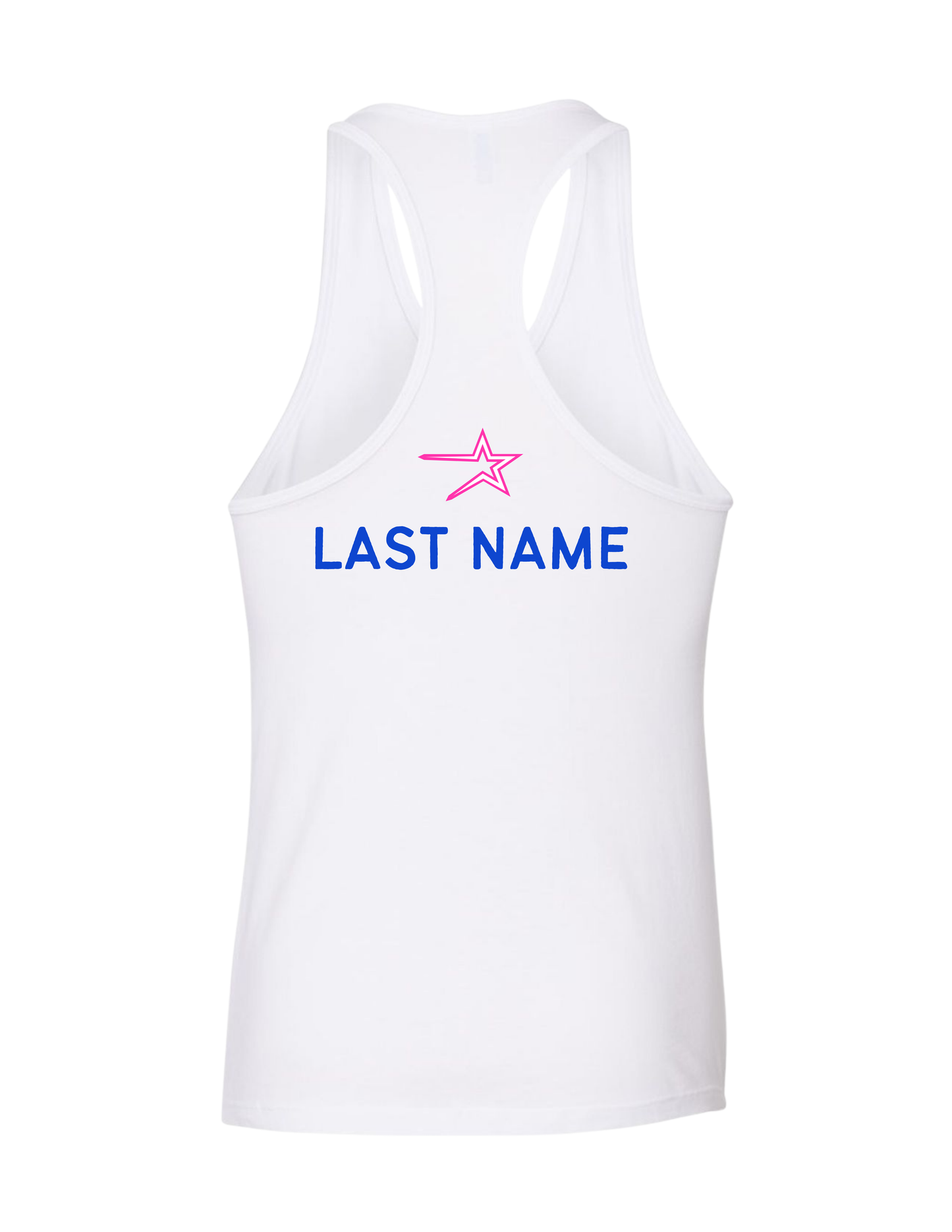 Northstars Breast Cancer Awareness Racerback Cotton Tank Top