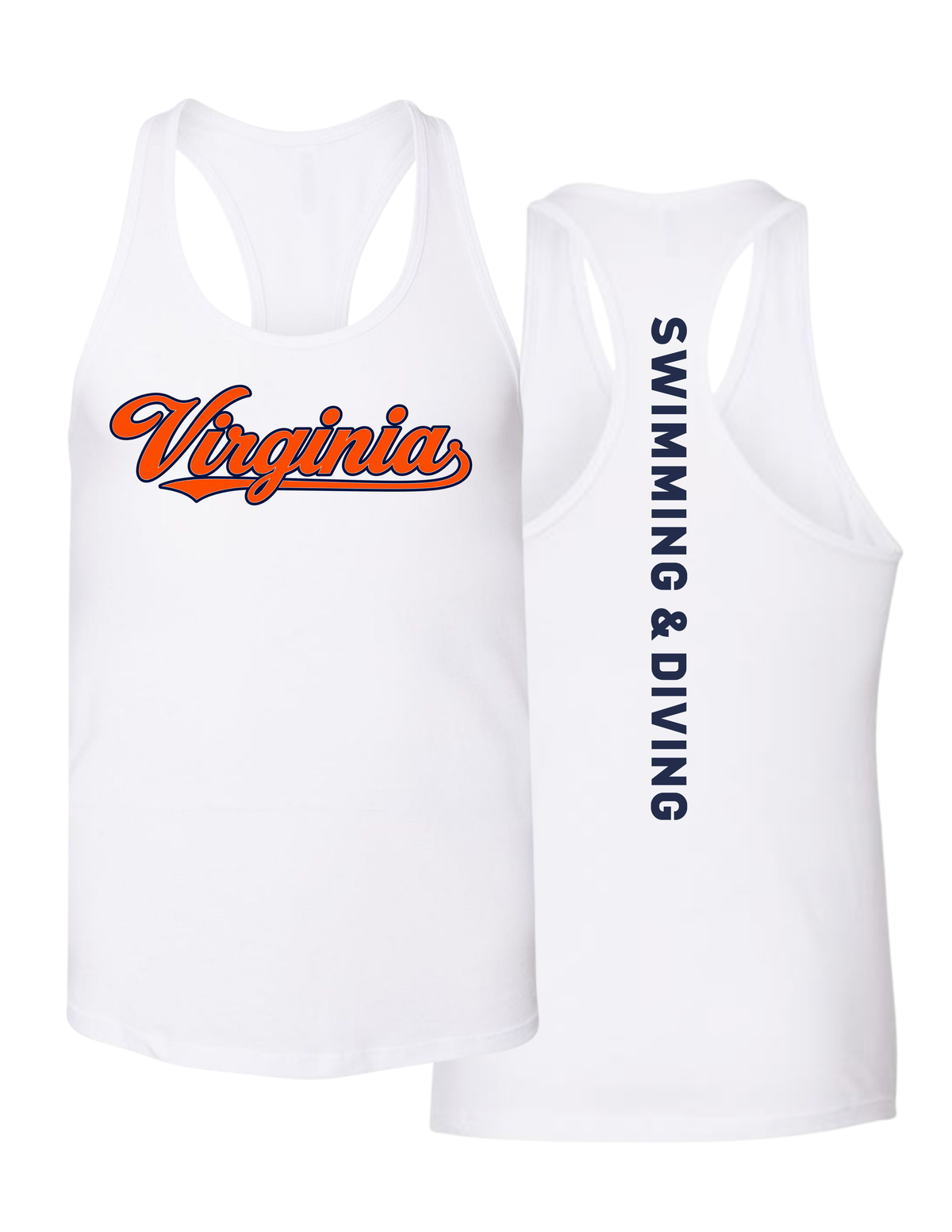 UVA Racerback Cotton Tank Top