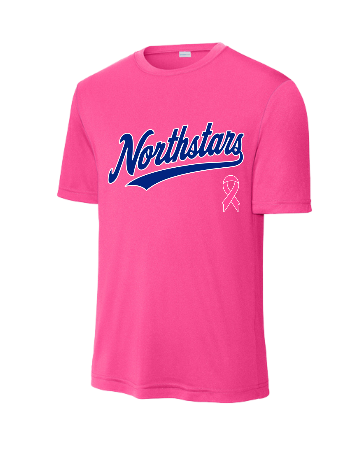 Northstars Performance Tee - Adult - Breast Cancer Awareness