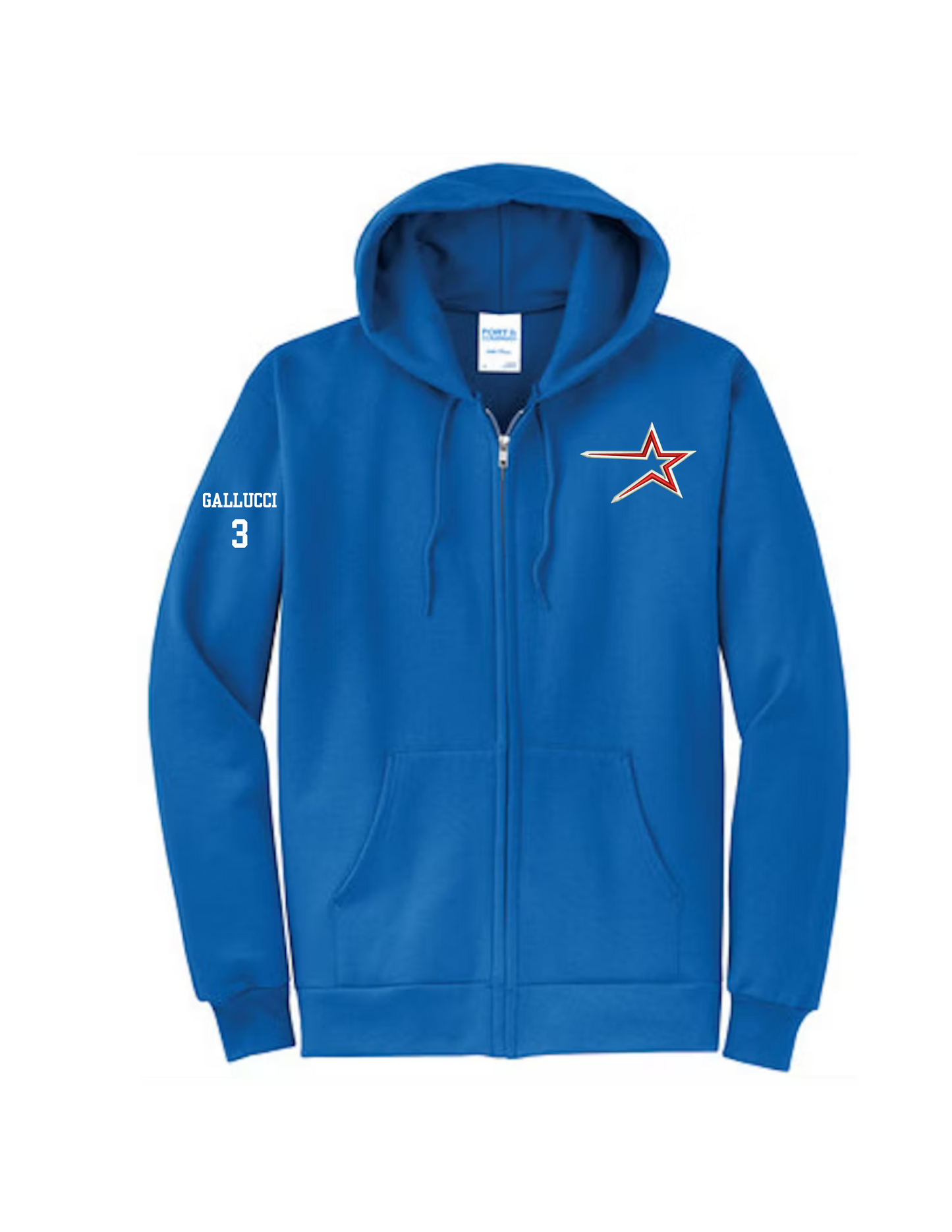 Northstars Zip-Up Hooded Sweatshirt (Adult)