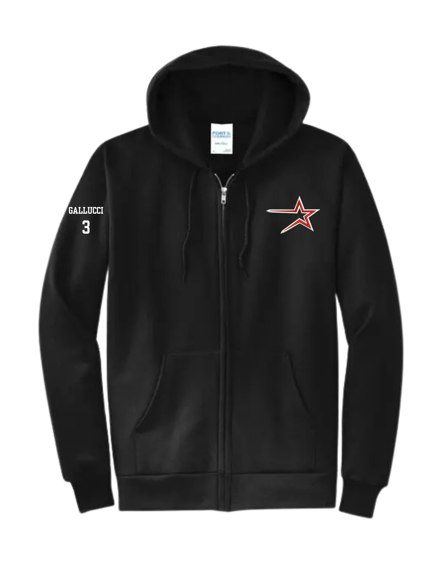 Northstars Zip-Up Hooded Sweatshirt (Adult)