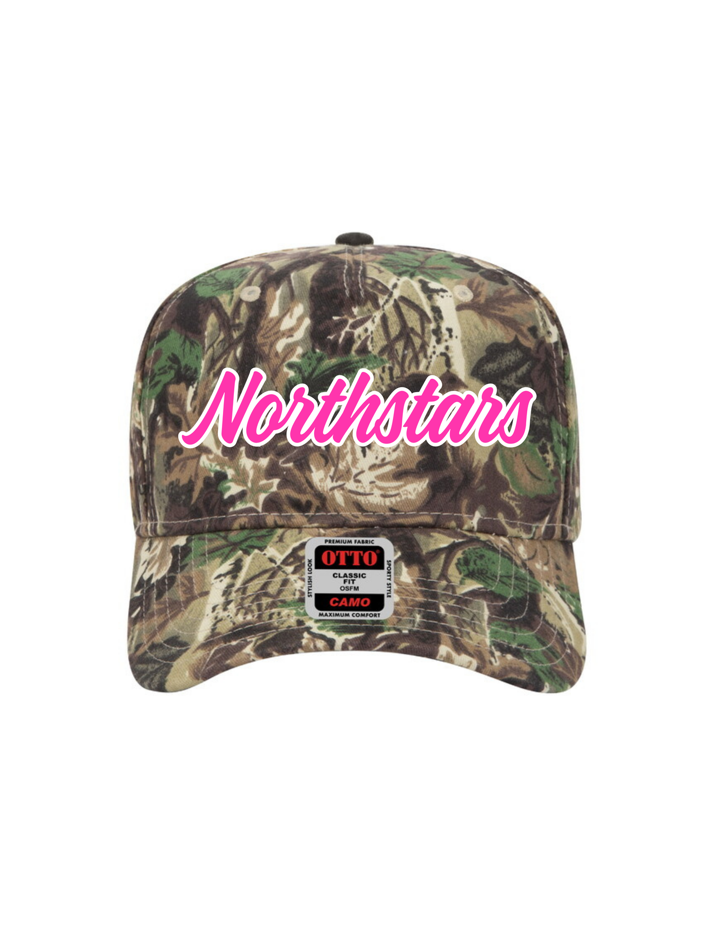 Northstars Embroidered Camo Hat - Women's