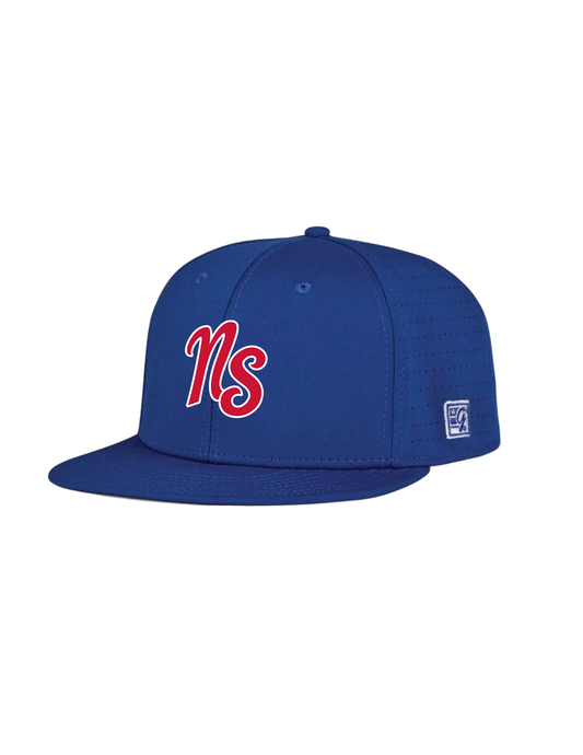 Northstars Embroidered NS Logo Practice Hat - Royal Blue (no number)