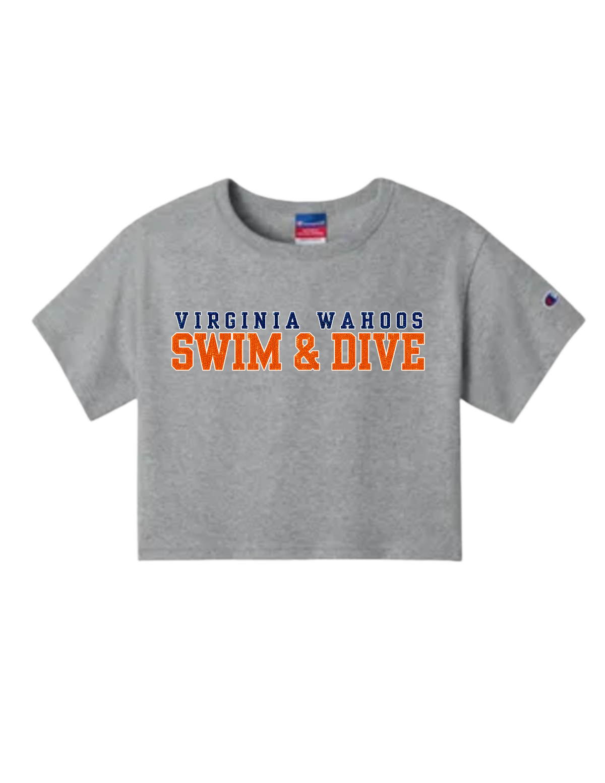 UVA Cropped Women's Tee