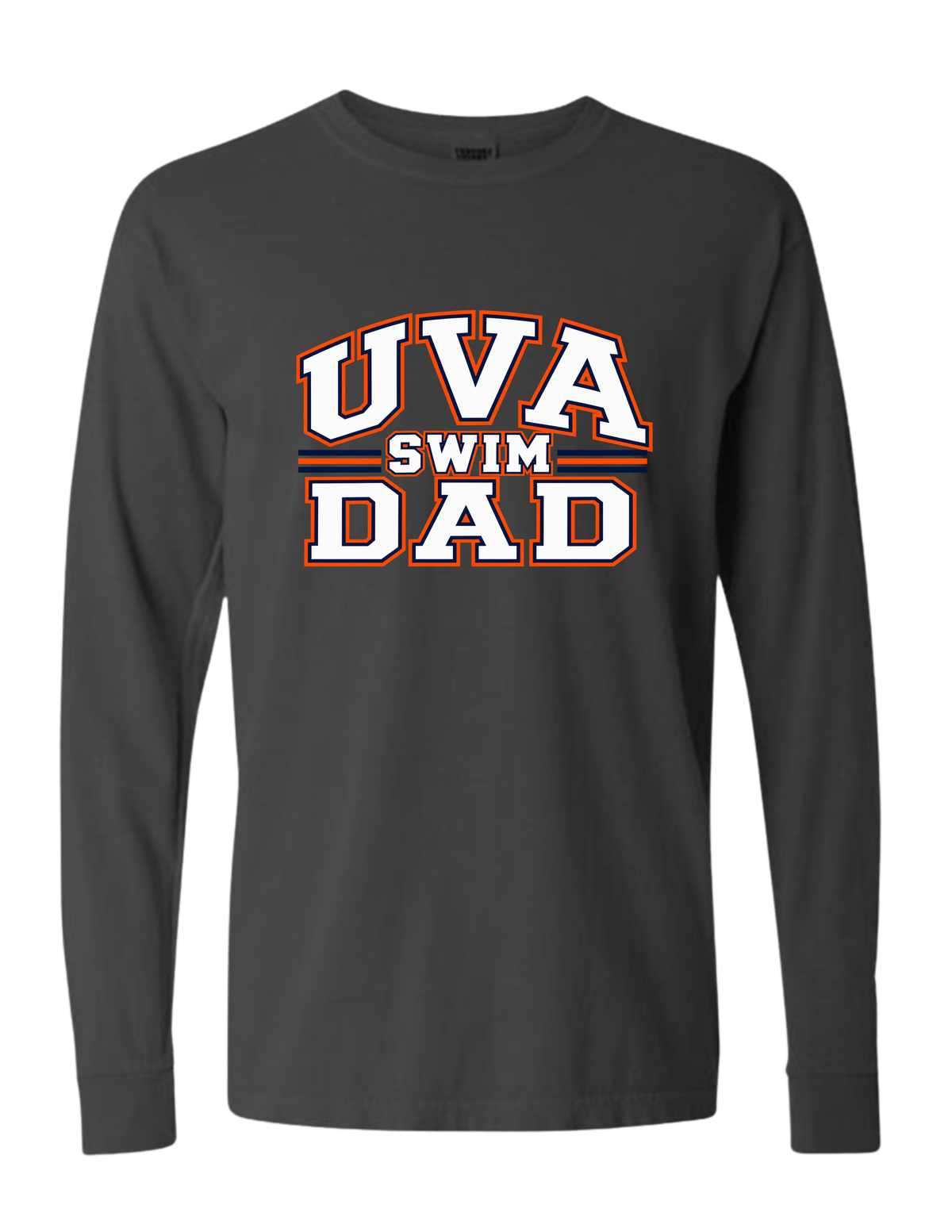 UVA Heavyweight Cotton Long Sleeve Tee - DAD