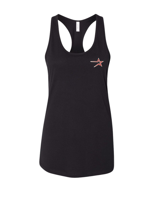 Northstars Racerback Cotton Tank Top (Embroidered)