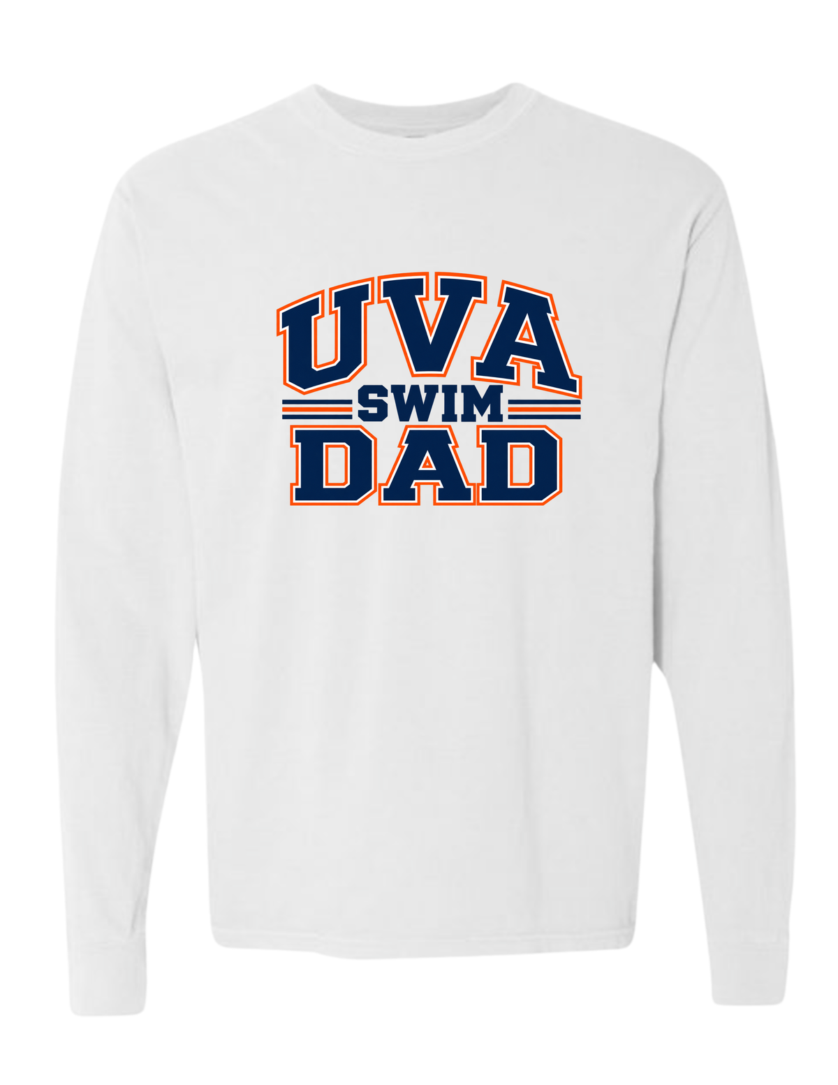 UVA Heavyweight Cotton Long Sleeve Tee - DAD