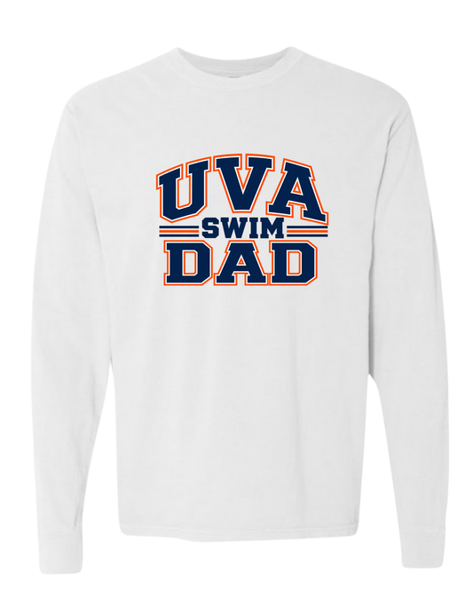 UVA Heavyweight Cotton Long Sleeve Tee - DAD