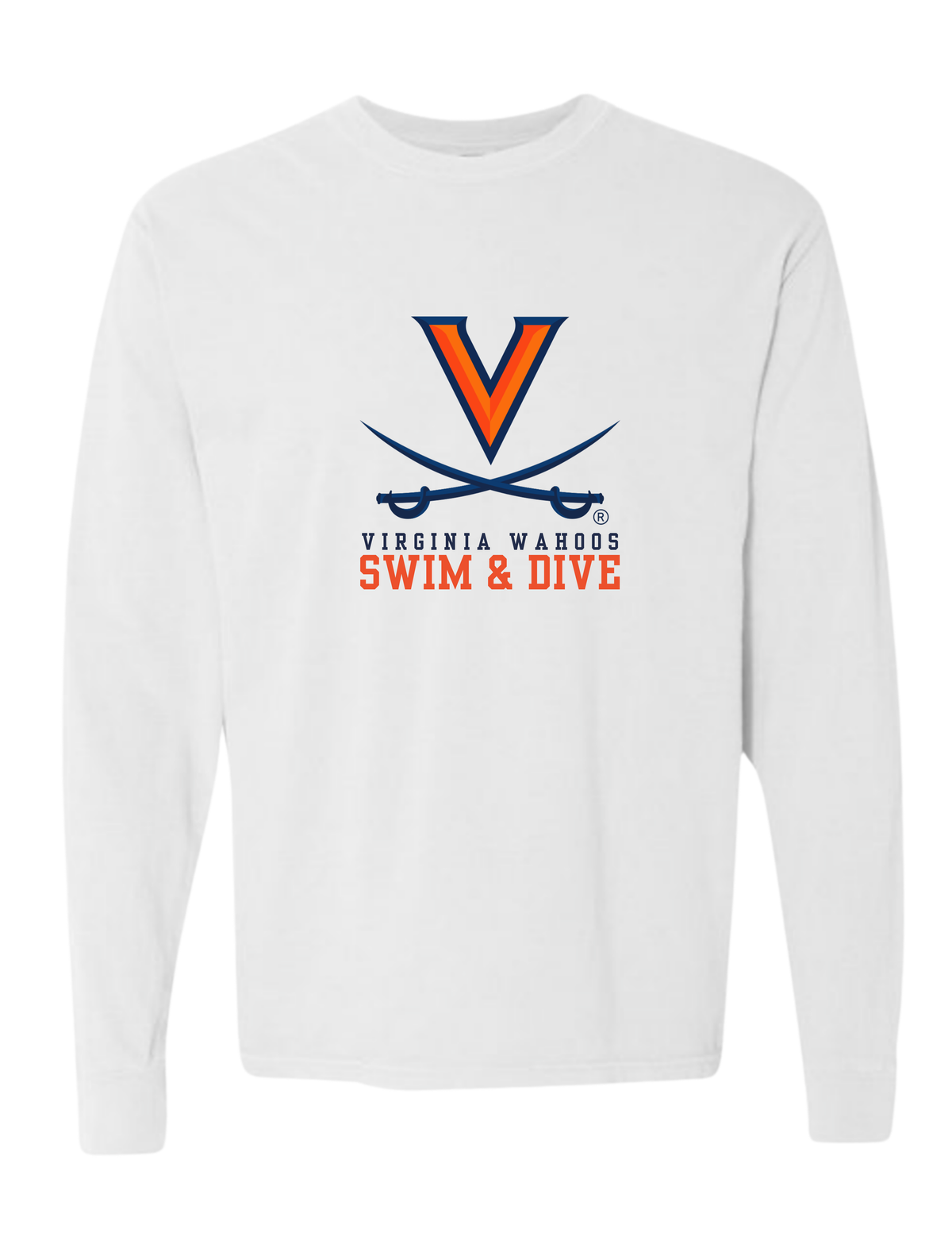 UVA Heavyweight Cotton Long Sleeve Tee - Men's / Unisex