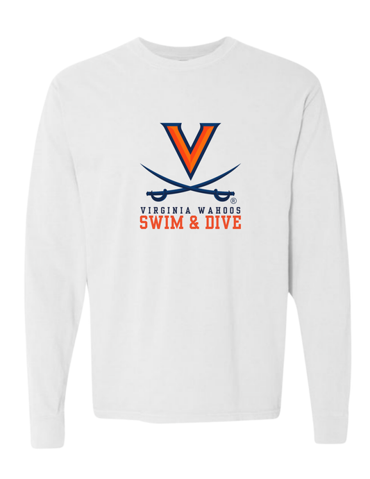 UVA Heavyweight Cotton Long Sleeve Tee - Men's / Unisex