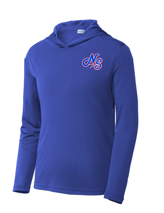 Northstars Long Sleeve Hooded Performance Pullover - Adult