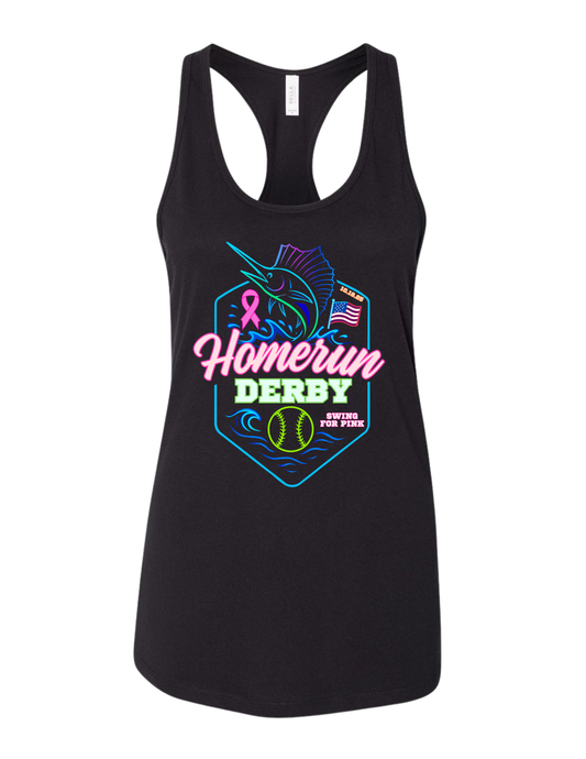 Northstars Homerun Derby Racerback Cotton Tank Top