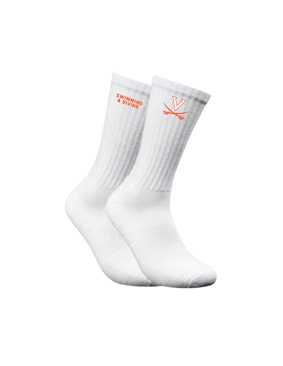 UVA Embroidered Socks