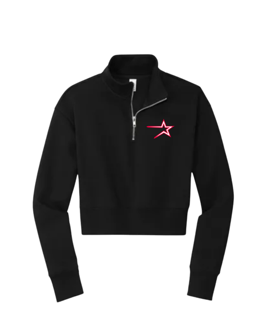 Northstars 1/2 Zip Fleece Sweatshirt Women's - Embroidered