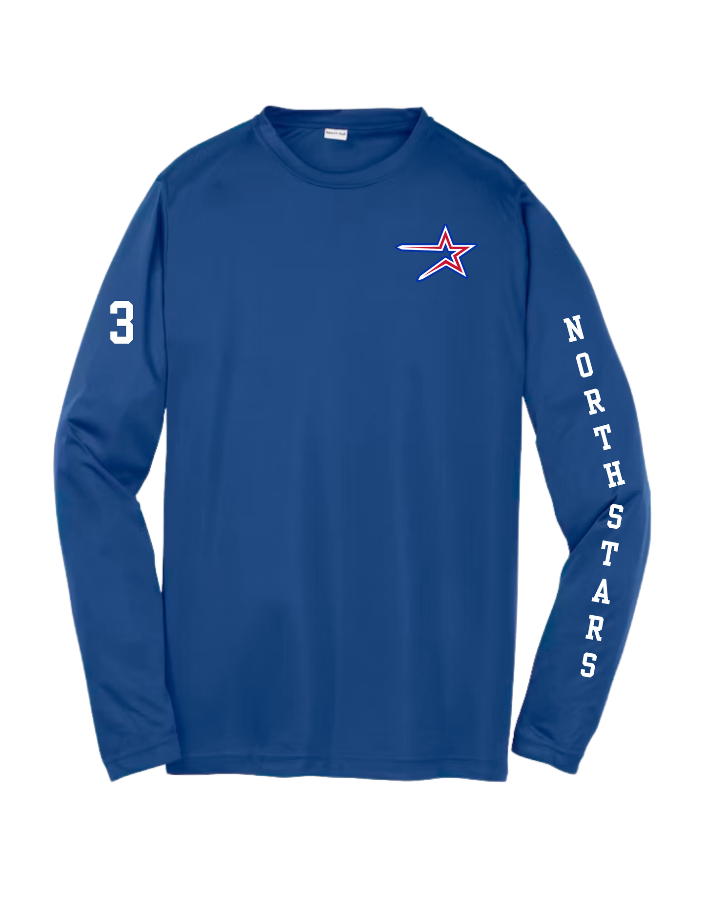 Northstars Long Sleeve Performance Tee - Youth