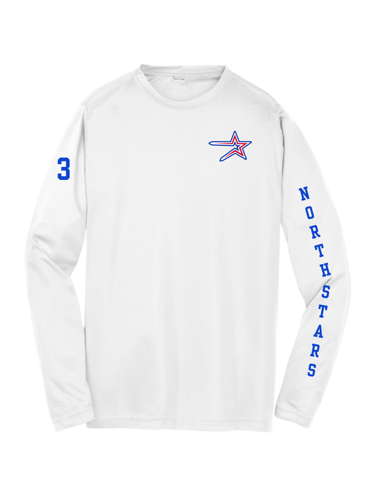 Northstars Long Sleeve Performance Tee - Youth