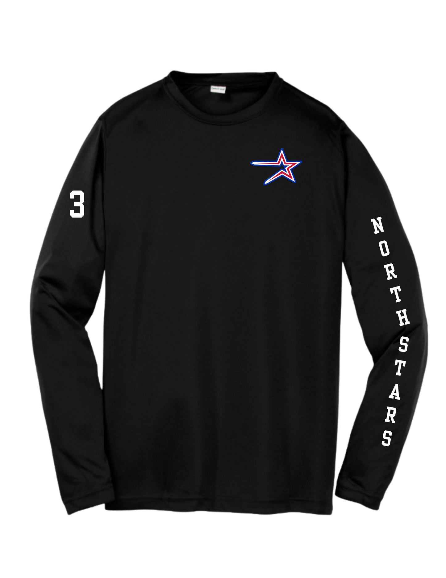 Northstars Long Sleeve Performance Tee - Youth