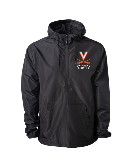 UVA Lightweight Windbreaker - Embroidered - Men's