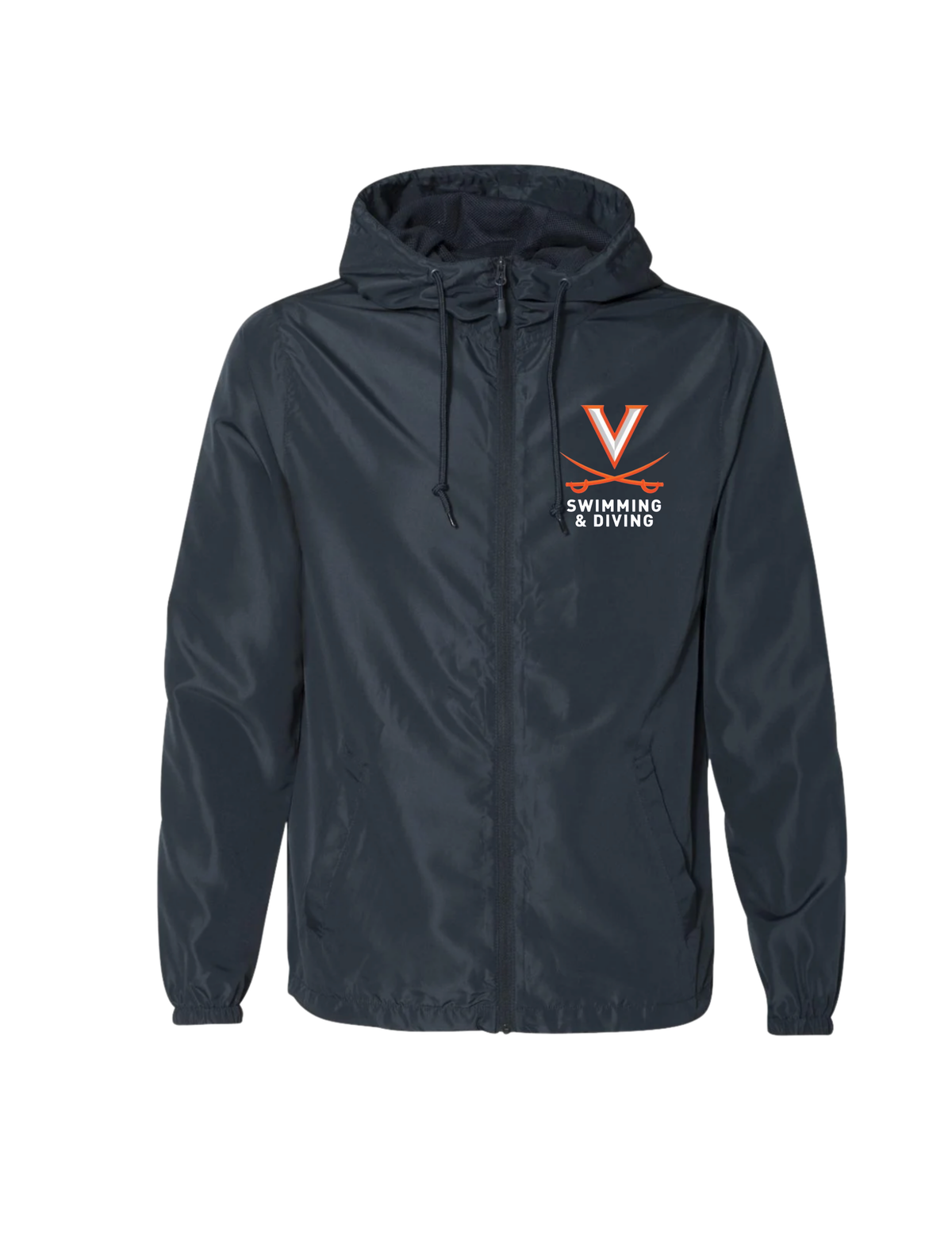 UVA Lightweight Windbreaker - Embroidered - Men's