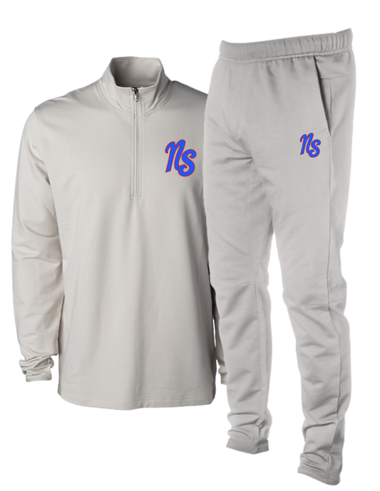 Northstars Performance 1/4 Zip + Sweatpants Set - Embroidered