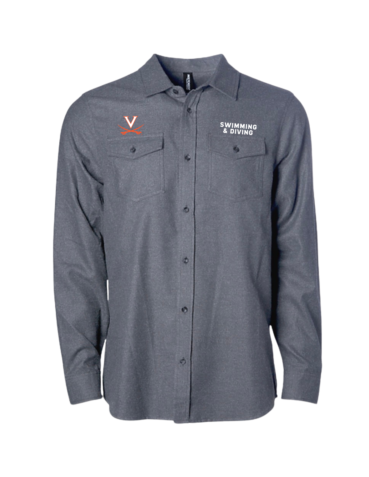 UVA Men's Flannel Shirt - Embroidered