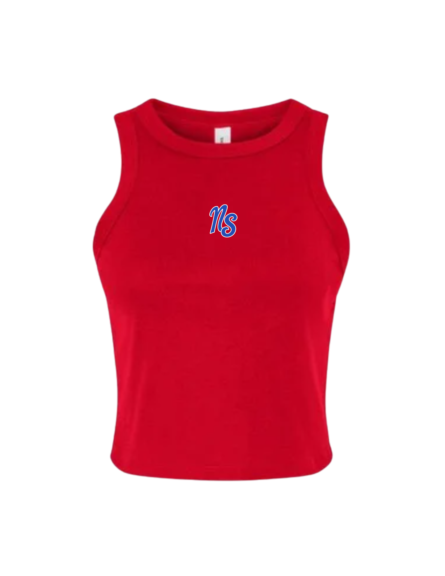 Northstars Cropped Tank Top - Embroidered
