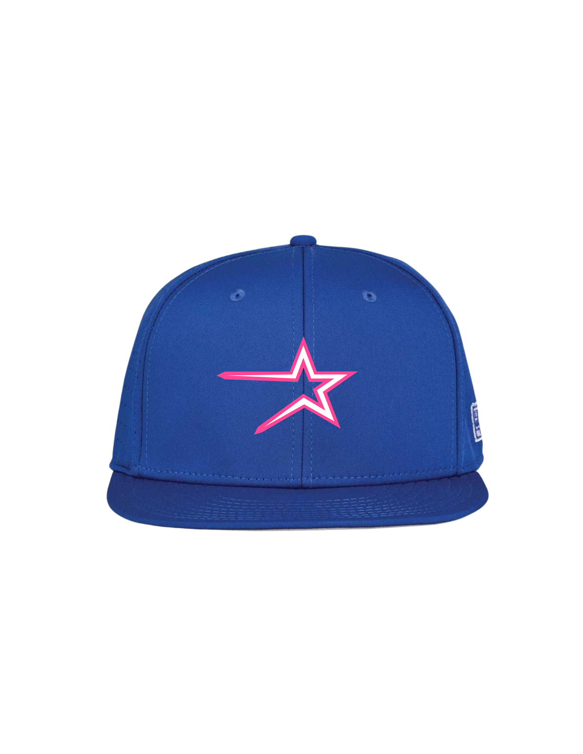 Northstars Embroidered Star Logo Game Hat - Royal Blue - Pink & Blue