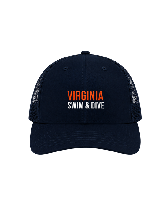 UVA Trucker Hat - Embroidered - Men's / Unisex
