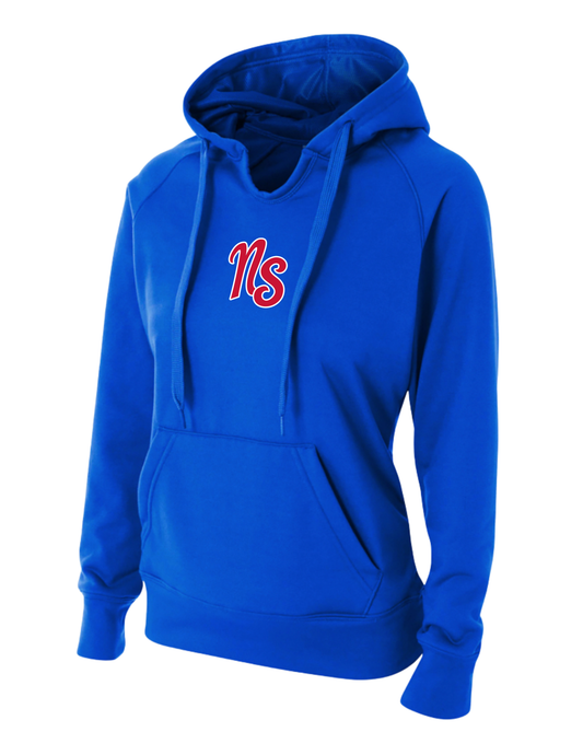 Northstars Performance Fleece Women's Hoodie - Embroidered