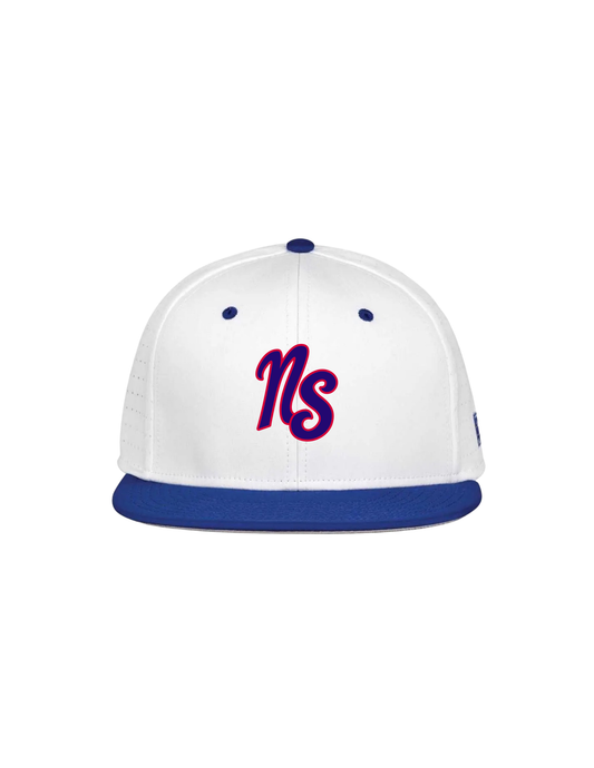 Northstars Embroidered NS Logo Game Hat - White (no number)