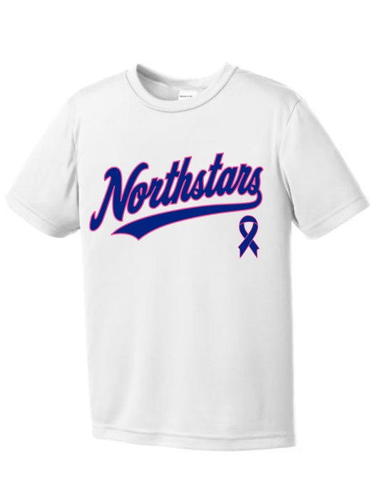 Northstars Performance Tee - Youth - Breast Cancer Awareness