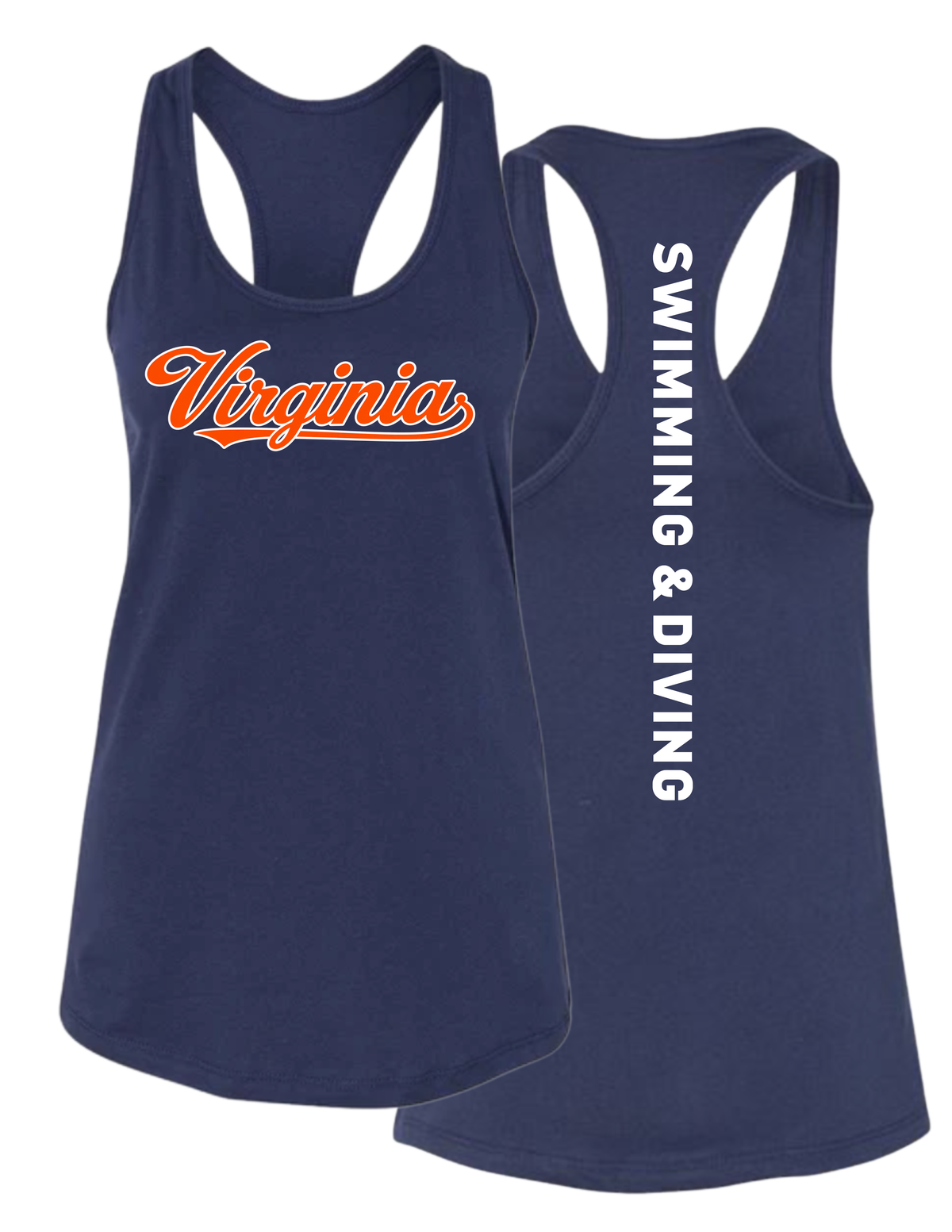 UVA Racerback Cotton Tank Top