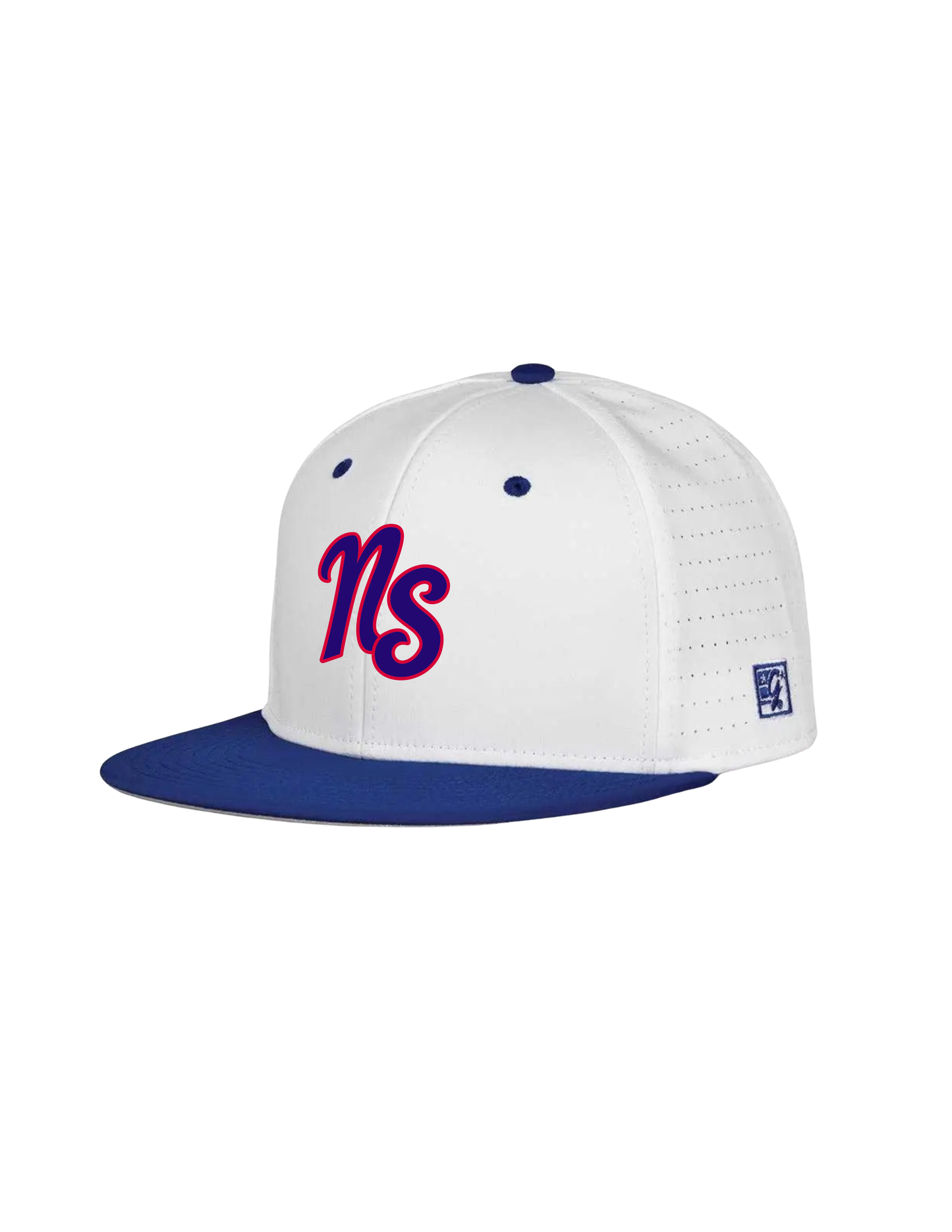 Northstars Embroidered NS Logo Game Hat - White (no number)