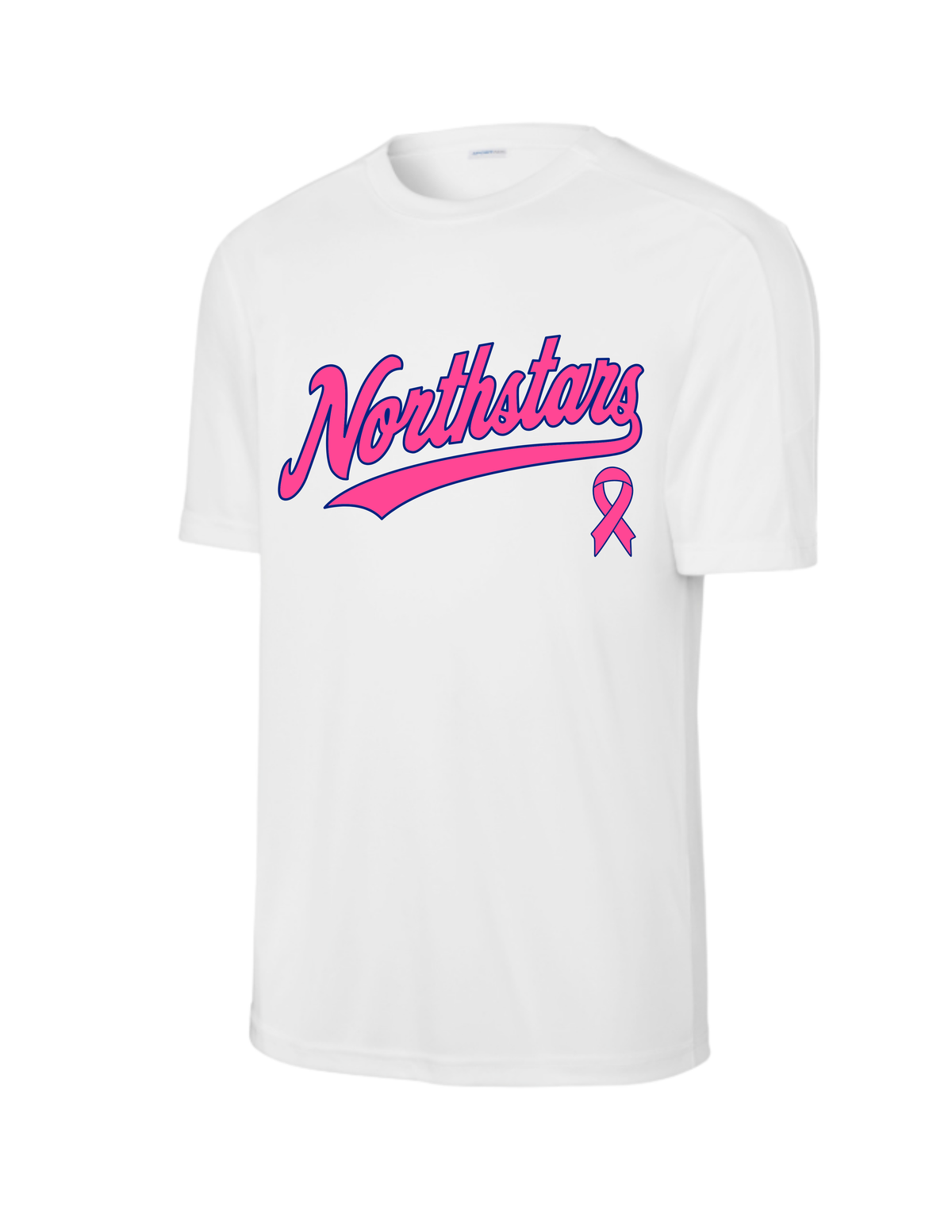 Northstars Performance Tee - Adult - Breast Cancer Awareness
