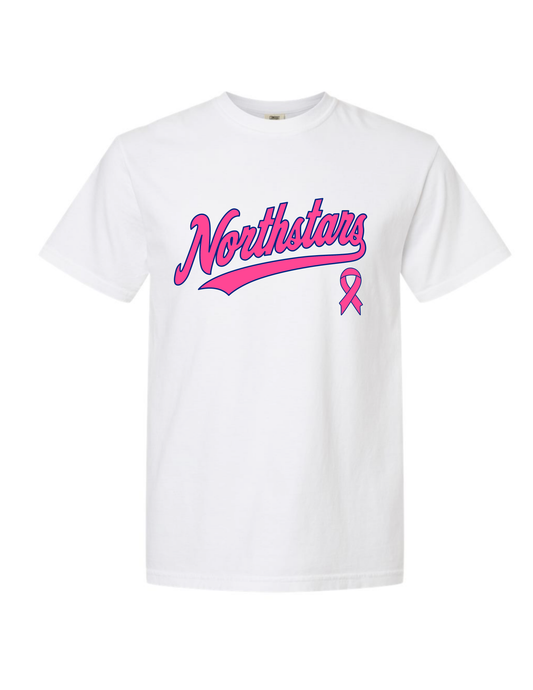 Northstars Heavyweight Cotton Tee - Breast Cancer Awareness