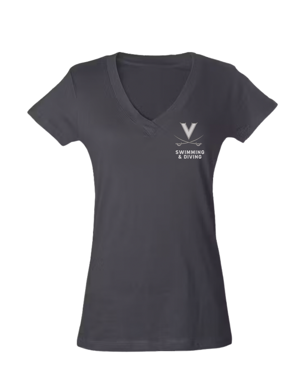 UVA Fine Jersey V-Neck Tee